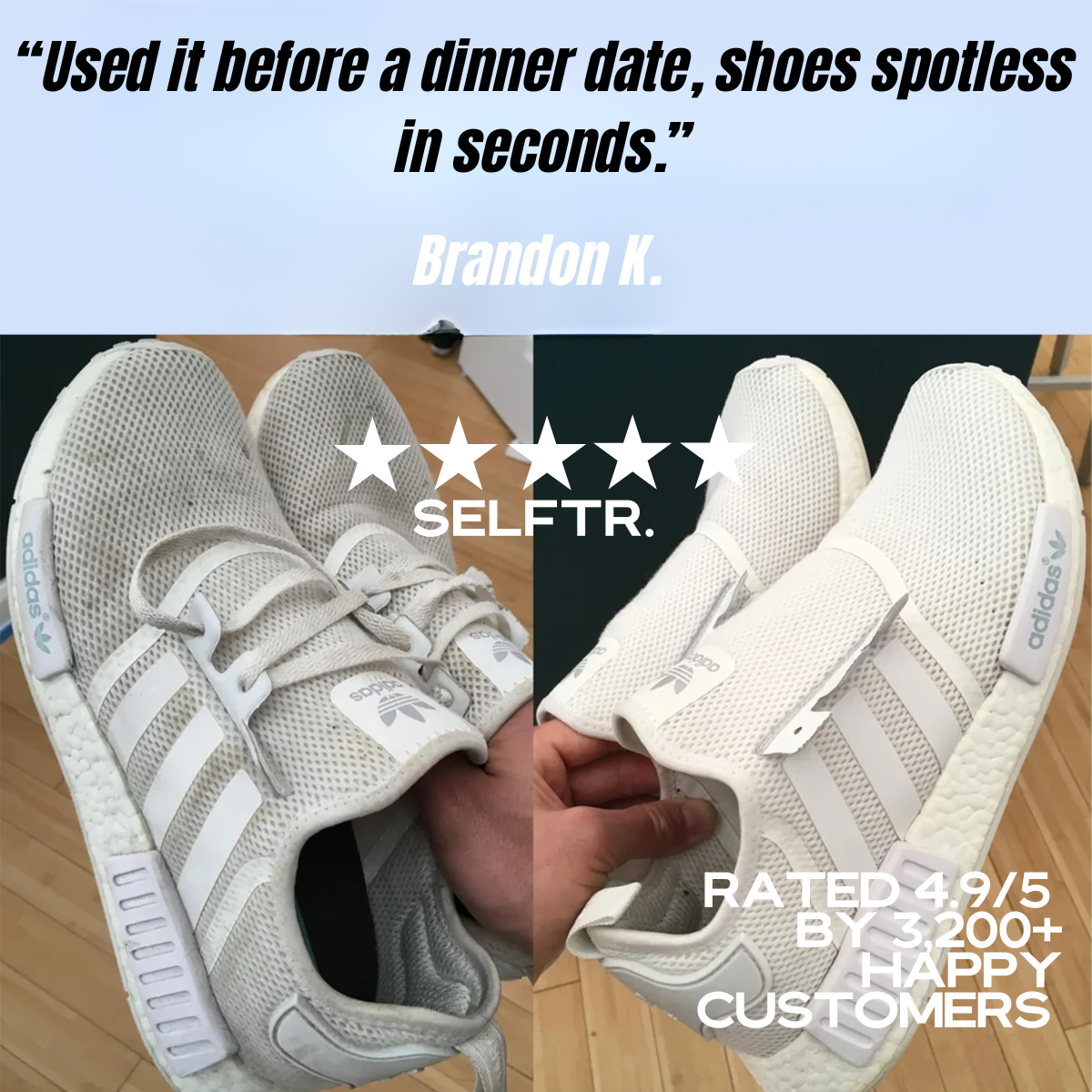 SELFTR.™ LUSTRA SHOE CLEANER